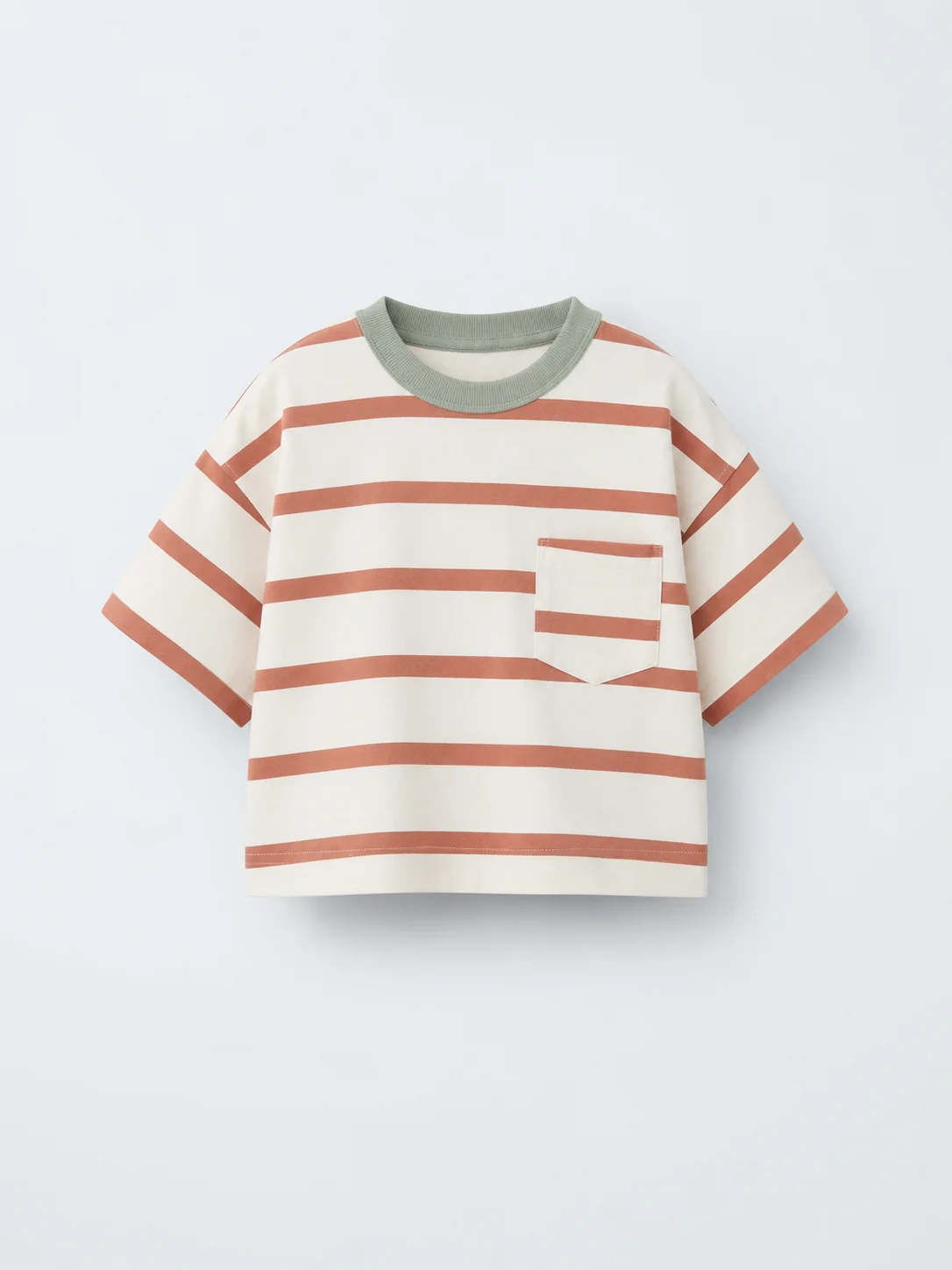Stripe Tee - 1 4 - PBL-1044
