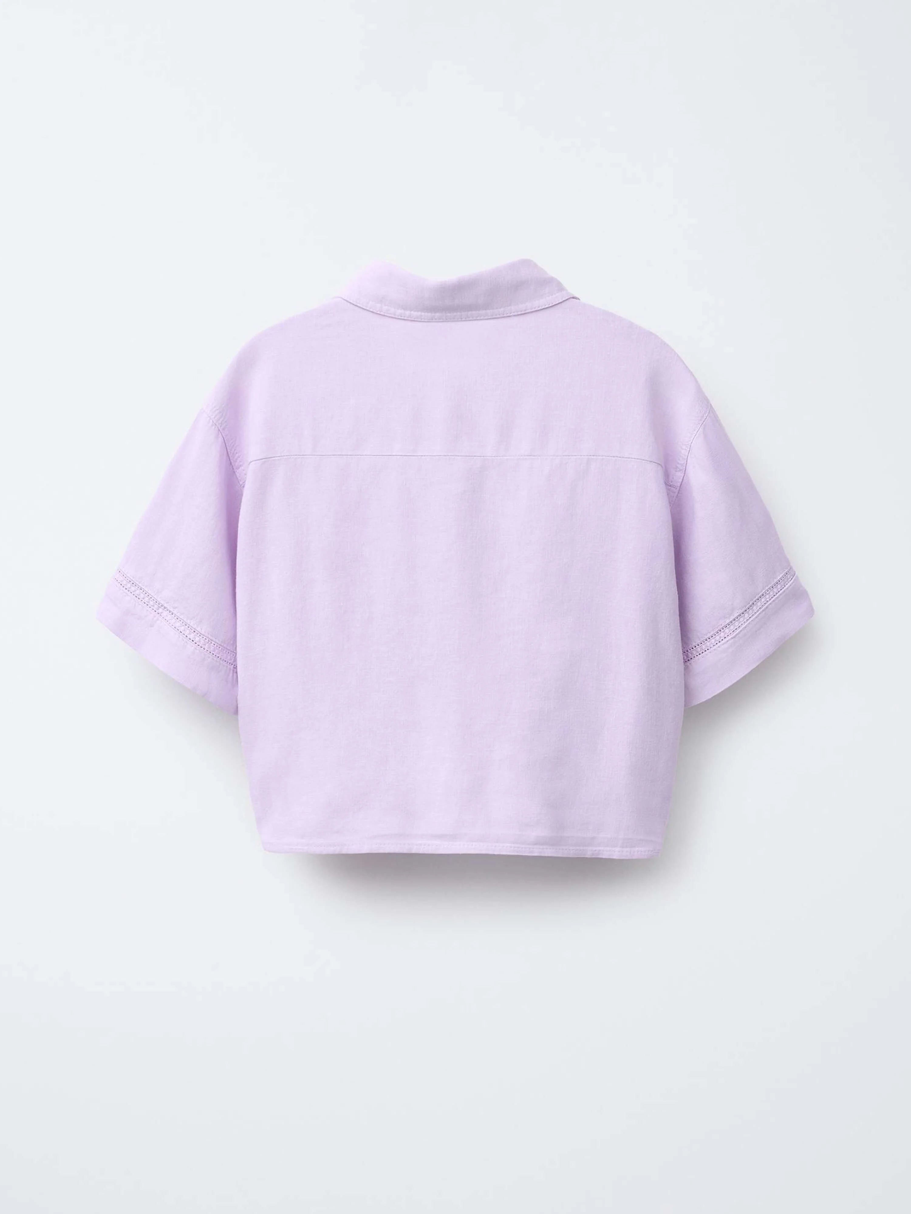 Cotton Shirt Lilac - Cotton shirt lilac 3 - PBL-1043