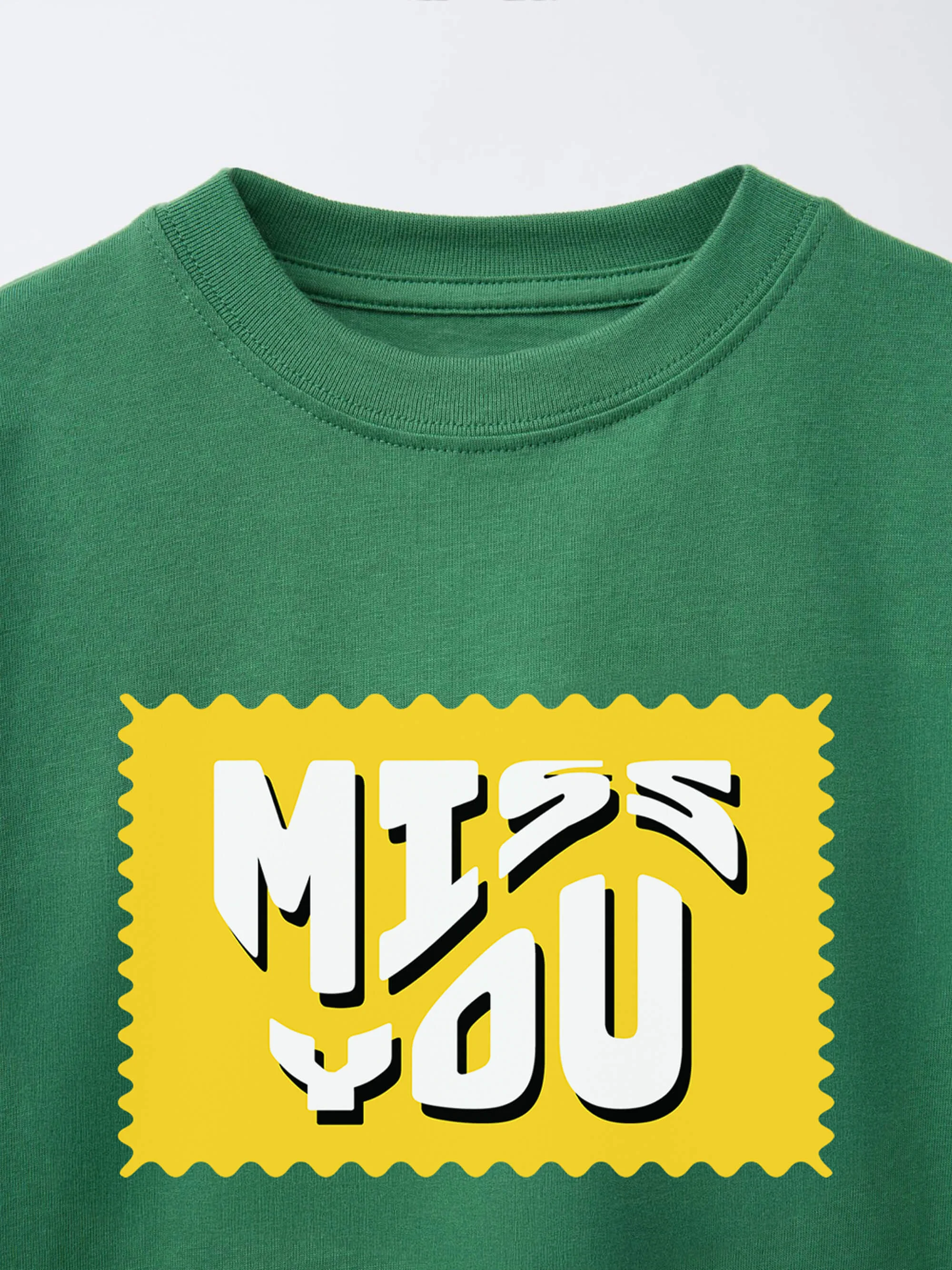 Print Tee Green - Print tee green 4 - PBL-1021